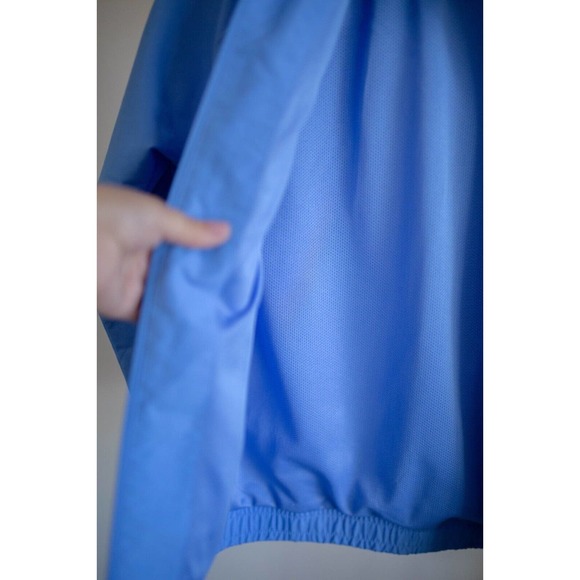 Adidas R.Y.V Taped Sleeves Track Jacket Blue SZ Large Youth - Picture 9 of 10